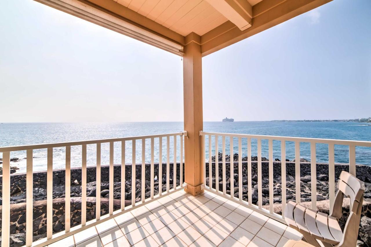 Oceanfront Kailua-Kona Townhome With Pool And Views! エクステリア 写真